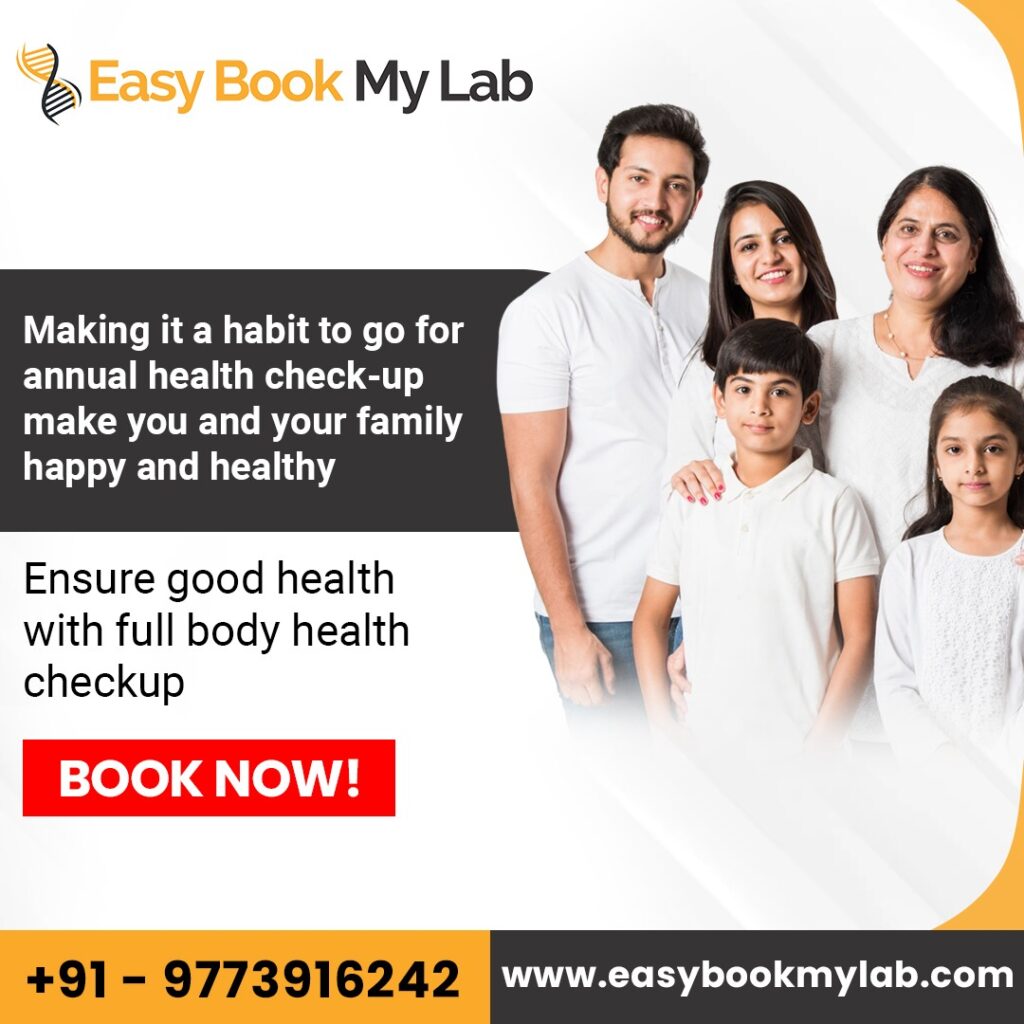 Full Body Health Checkup In Delhi- Easybookmylab